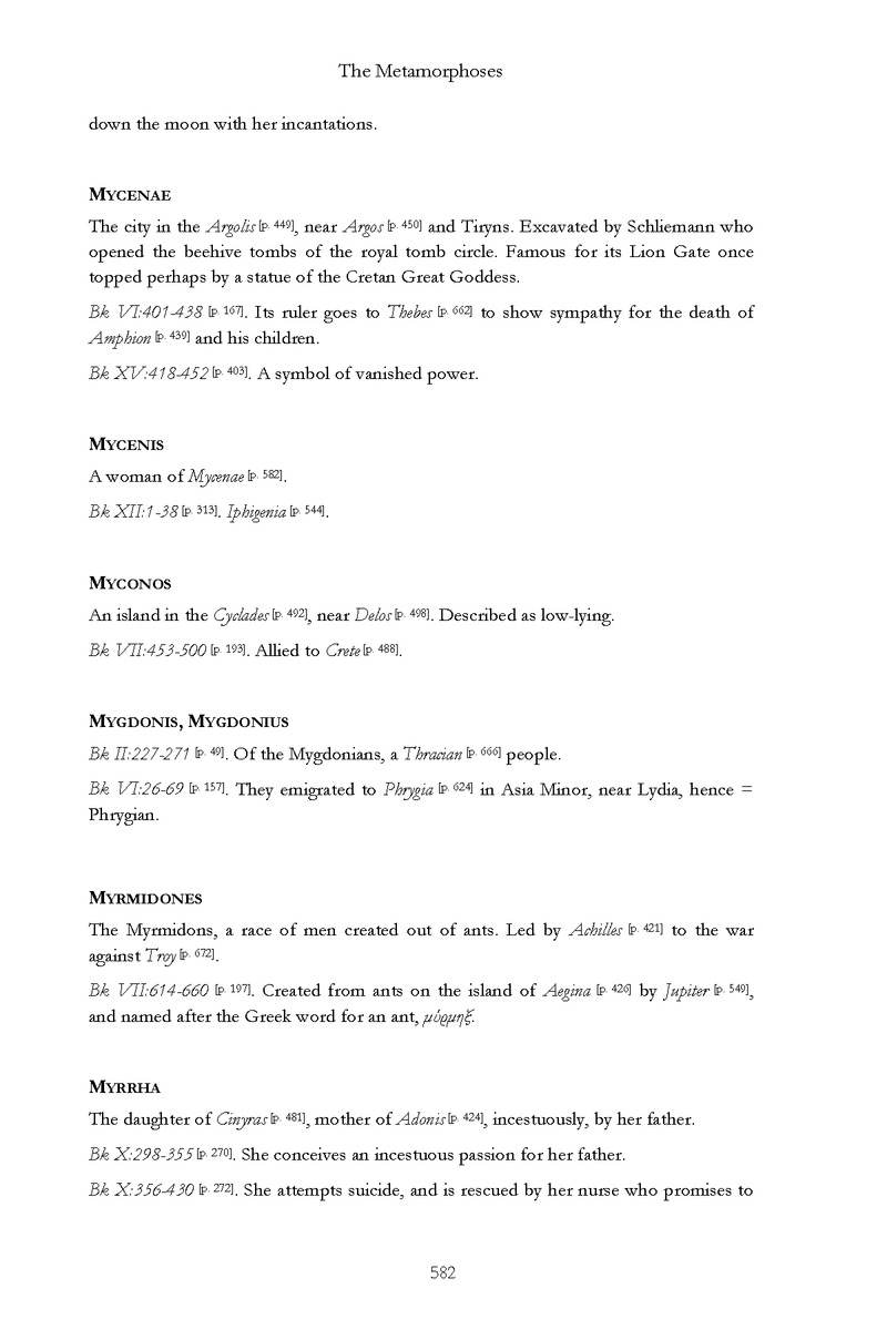 Ovid: The Metamorphoses - Page 582